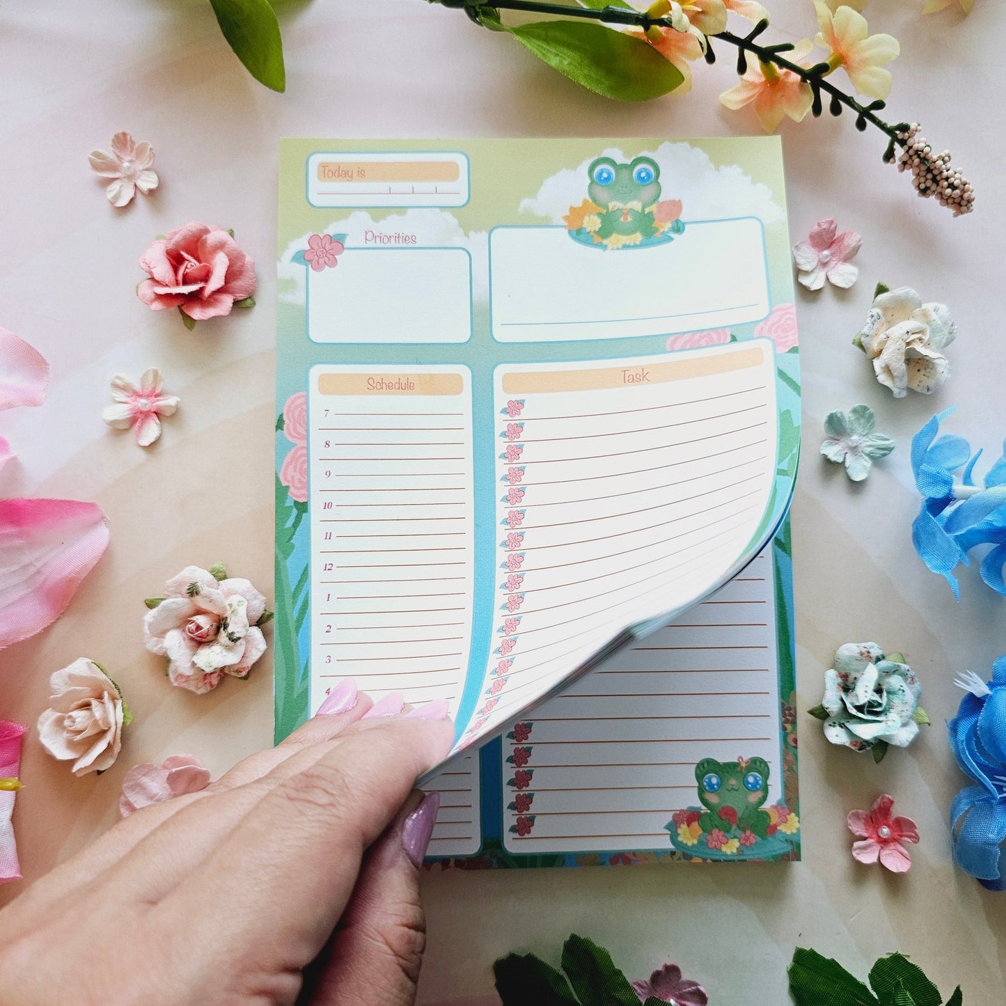 Enchanted Pond Daily Planner Pad