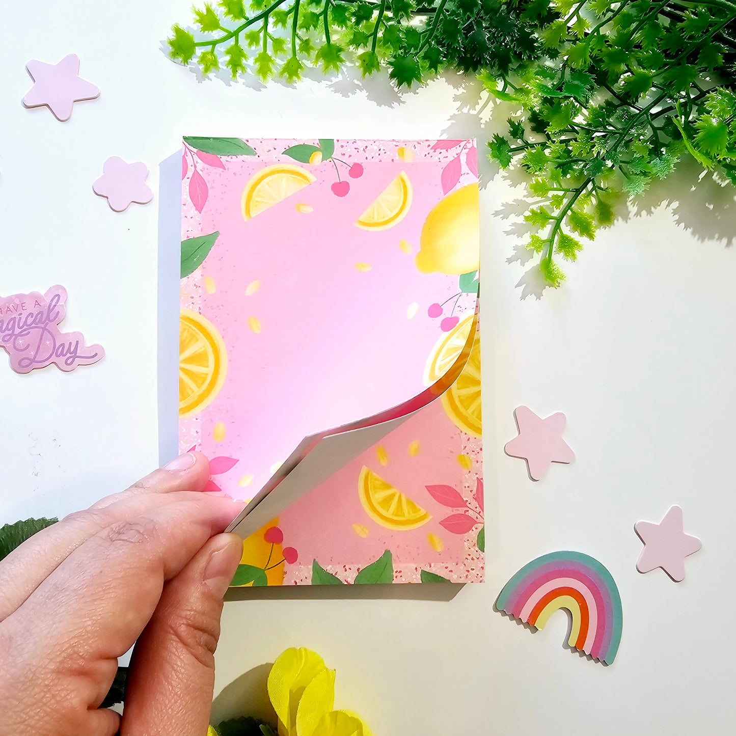 Lemon pink Notepads