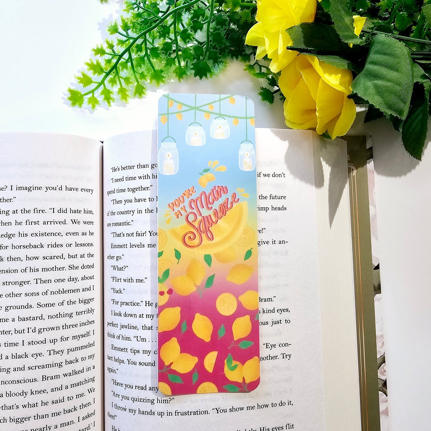 Lemon pink Bookmarks