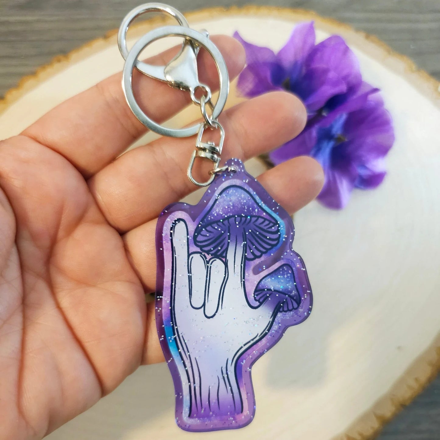 Mushlove keychains