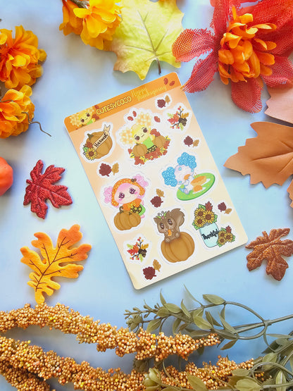 FALL COCOS STICKER SHEET