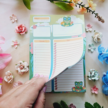 Enchanted Pond Daily Planner Pad