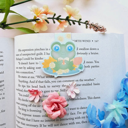 Reading Froggy Magnetic Bookmark