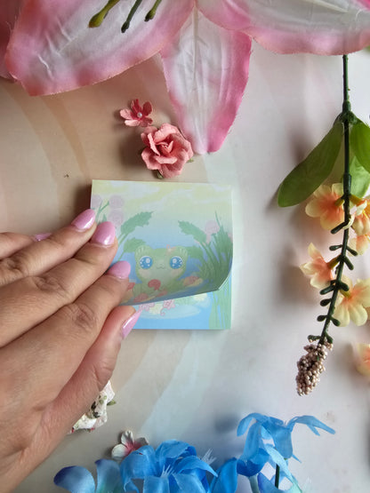 Enchanted pond Sticky Note