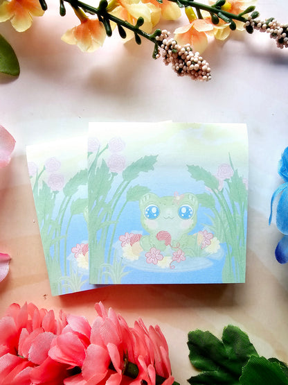 Enchanted pond Sticky Note