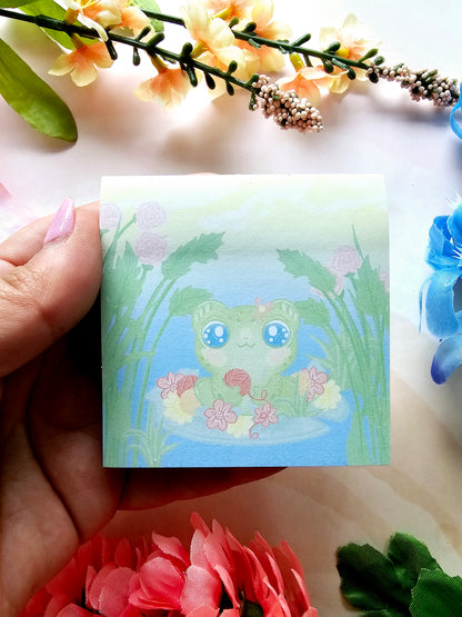 Enchanted pond Sticky Note