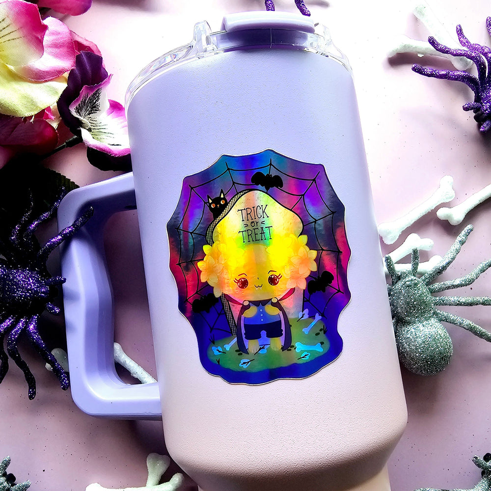 
                  
                    Holographic vampire Kawaii Stickers
                  
                