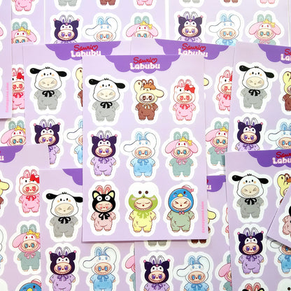 SANRIO STICKER SHEET