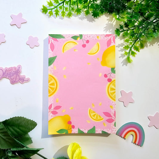 Lemon pink Notepads