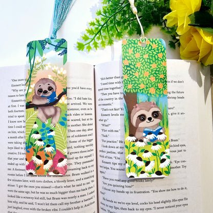 Sloth bookish Bookmark