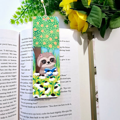 Sloth bookish Bookmark