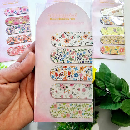 Flower Magnetic Bookmark
