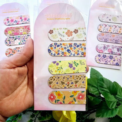 Flower Magnetic Bookmark