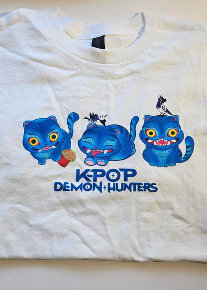 Kpop Demon Hunters Tiger Shirt, Derpy Anime Tiger T-shirt