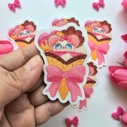 COTOON PUFF CREPES STICKER