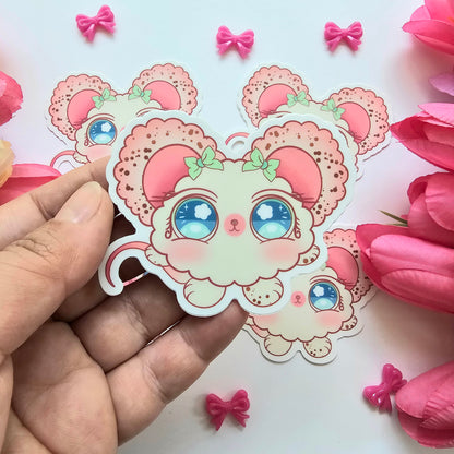 COTTON PUFF STICKER