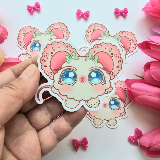 COTTON PUFF STICKER