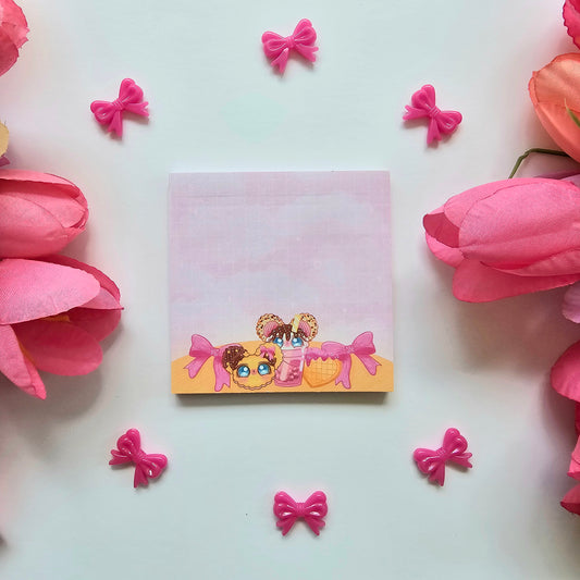 COTTON PUFF BAKERY STICKY NOTE