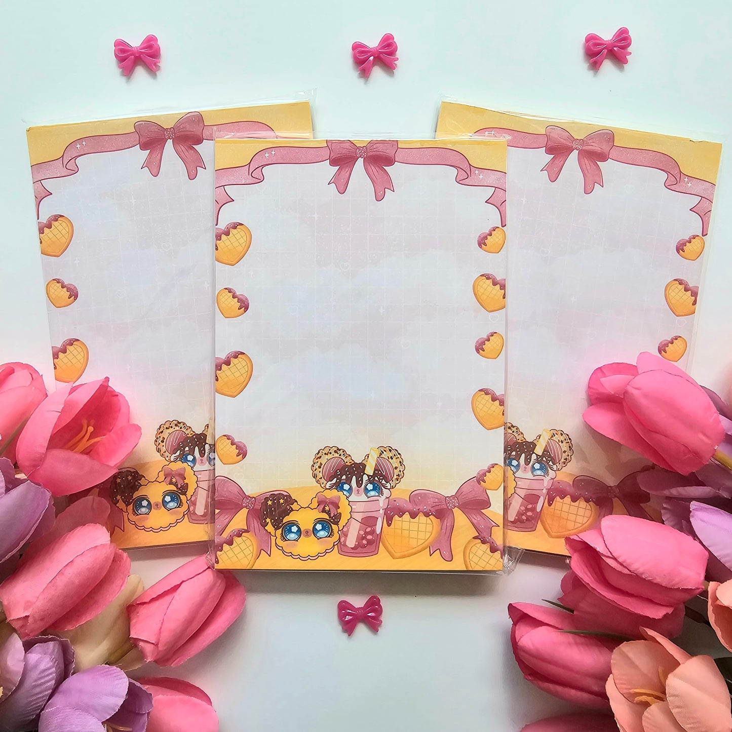 COTTON PUFF BAKER NOTEPAD
