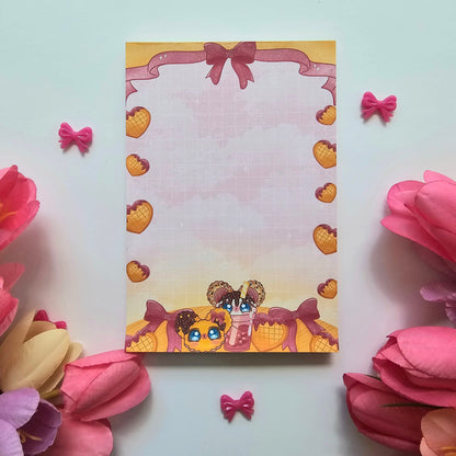 COTTON PUFF BAKER NOTEPAD