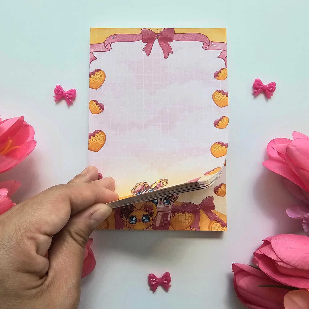 
                  
                    COTTON PUFF BAKER NOTEPAD
                  
                