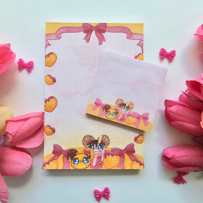 COTTON PUFF BAKER NOTEPAD