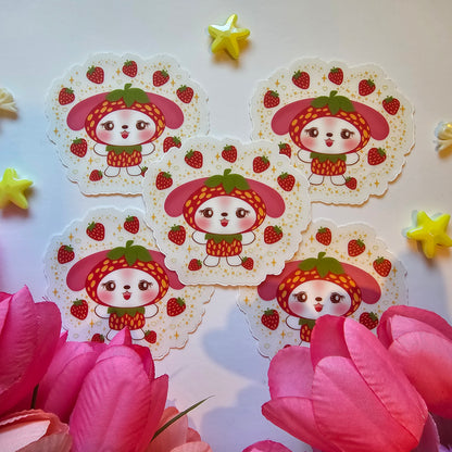 My Melo Strawberry stickers
