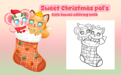 CHRISTMAS PALS COLORING BOOK
