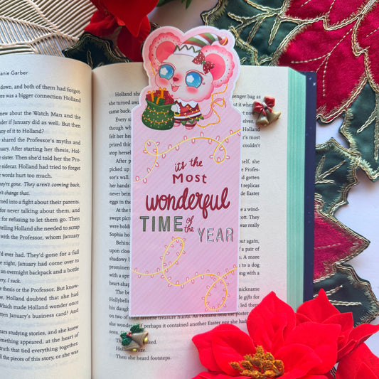 PAL'S CHRISTMAS BOOKMARK CARD