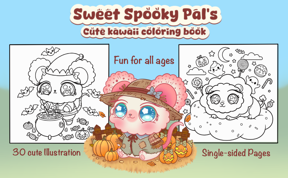 
                  
                    SWEET SPOOKY PAL'S COLORING BOOK
                  
                