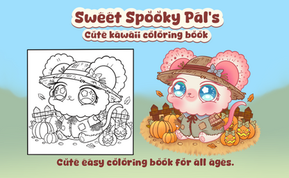 SWEET SPOOKY COLORING BOOK