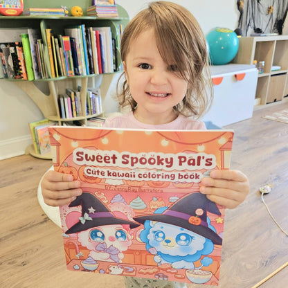 SWEET SPOOKY COLORING BOOK