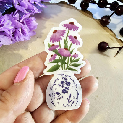 Coneflower Sticker