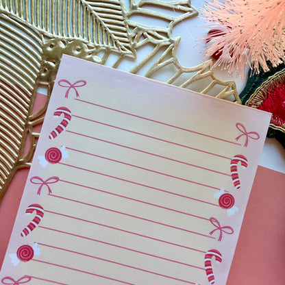 LILLY BUNNY CHRISTMAS NOTEPAD