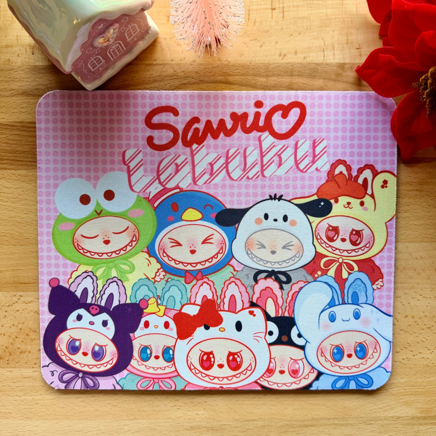 LABUBU SANRIO MOUSE PAD