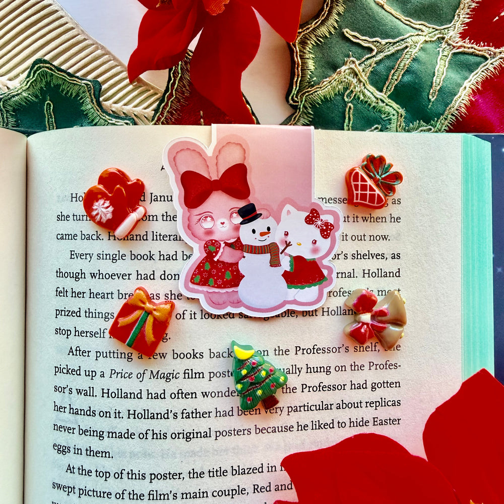 LILLY AND KITTY MAGNETIC BOOKMARK