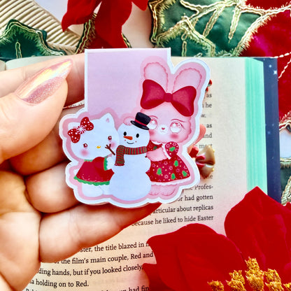 LILLY AND KITTY MAGNETIC BOOKMARK