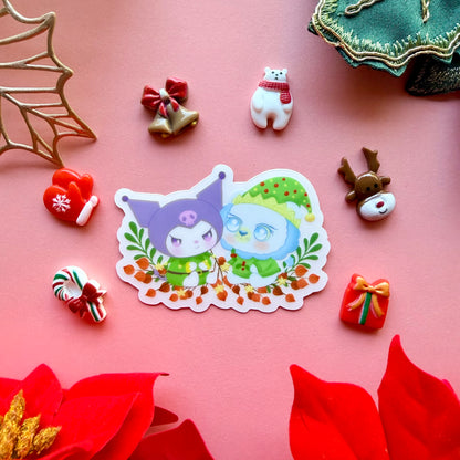 ROARY ELF CHRISTMAS STICKER