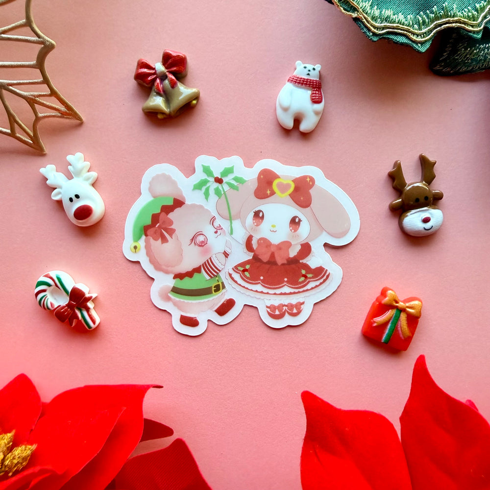 
                  
                    LILLY BUNNY MISTLETOE STICKER
                  
                