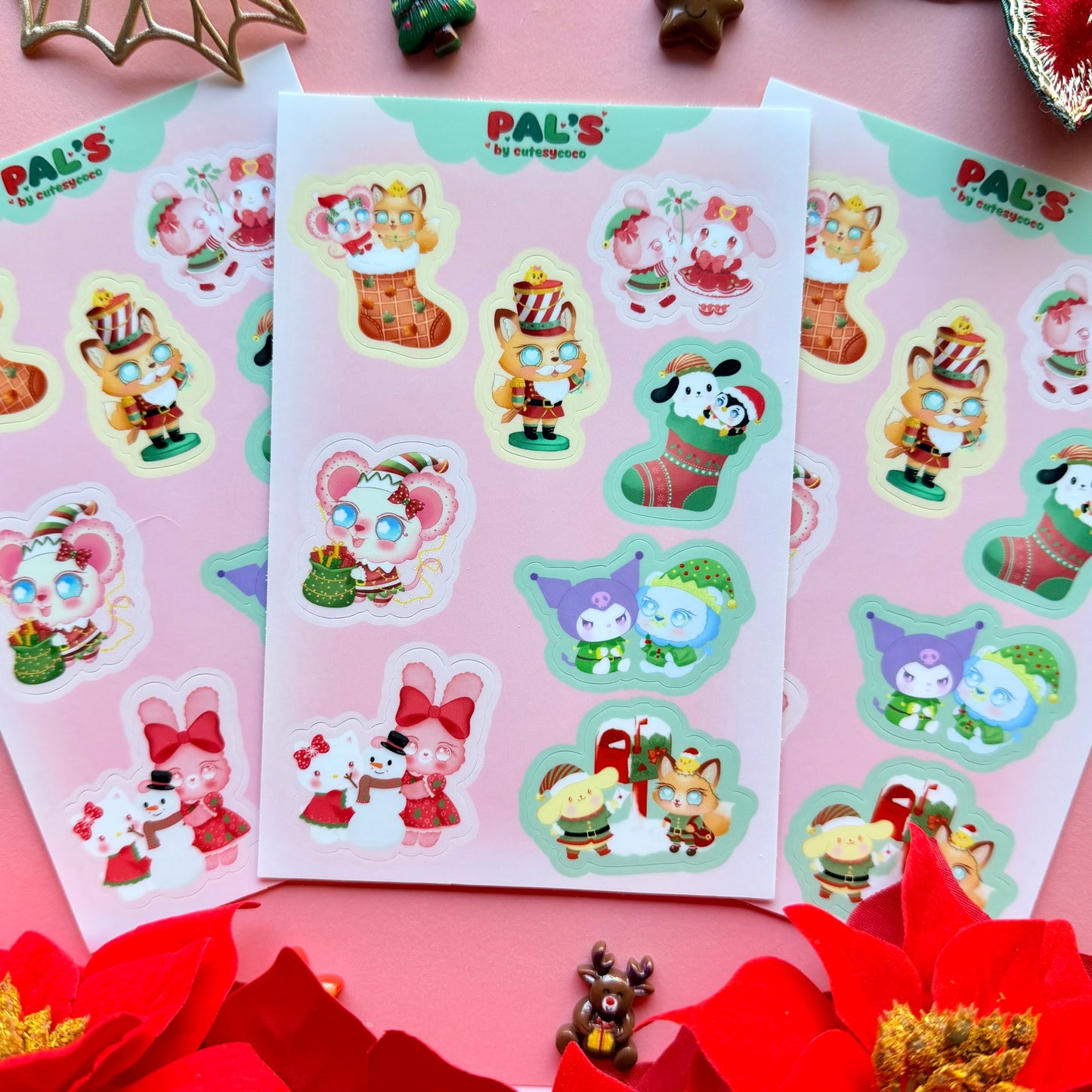 PAL'S CHRISTMAS STICKERS