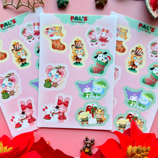 PAL'S CHRISTMAS STICKERS