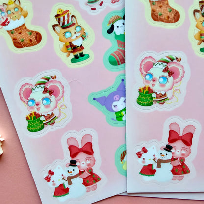 PAL'S CHRISTMAS STICKERS