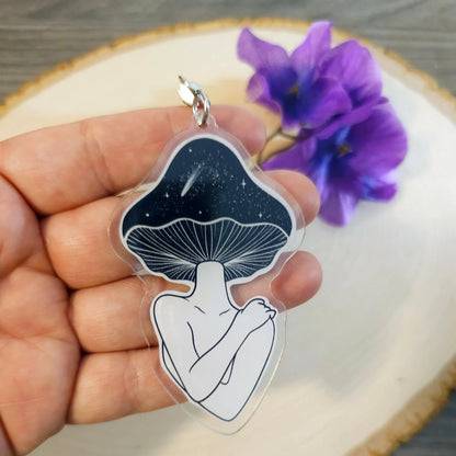 Mushroom keychains