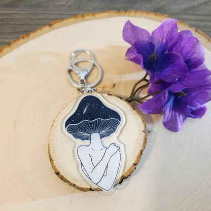 Mushroom keychains