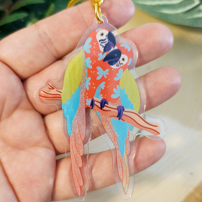 Macaw Keychains