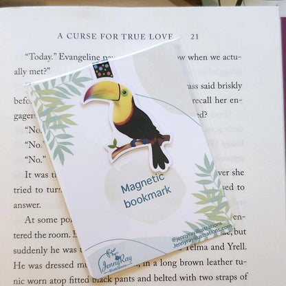 Toucan magnetic Bookmark