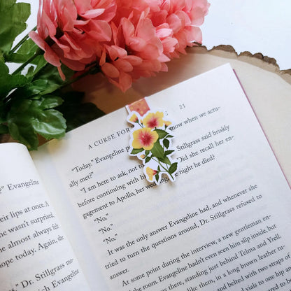 Hibiscus magnetic bookmark