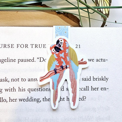 Macaw bird magnetic Bookmark
