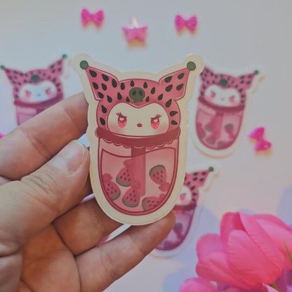 KUROMI WATERMELON STICKERS