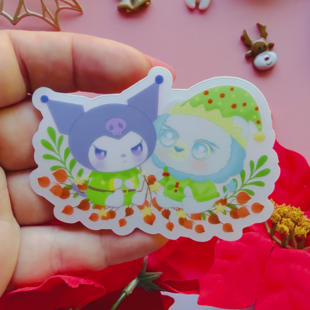 
                  
                    Load and play video in Gallery viewer, ROARY ELF CHRISTMAS STICKER
                  
                